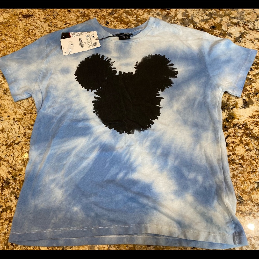 Zara Mickey Tie Dye